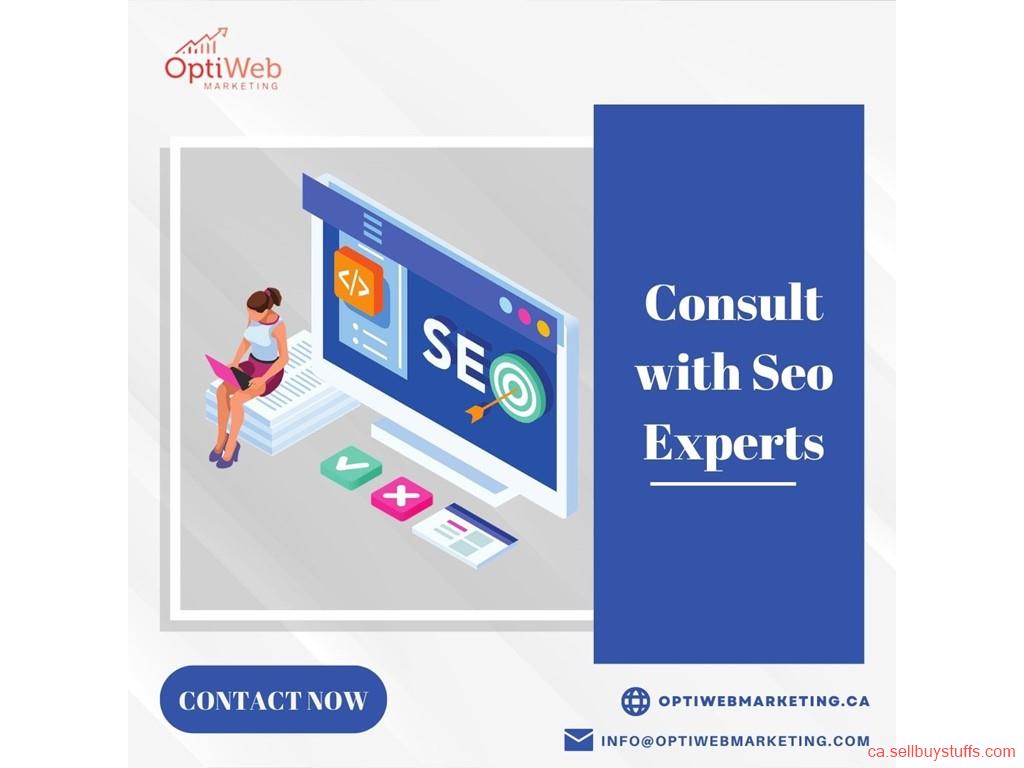 second hand/new: Consult with Seo Experts In Montreal - Optiweb Marketing