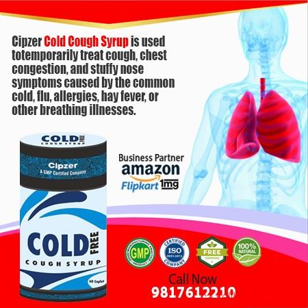 second hand/new: Cold Cough Syrup gives you relief from cough and cold for a long duration