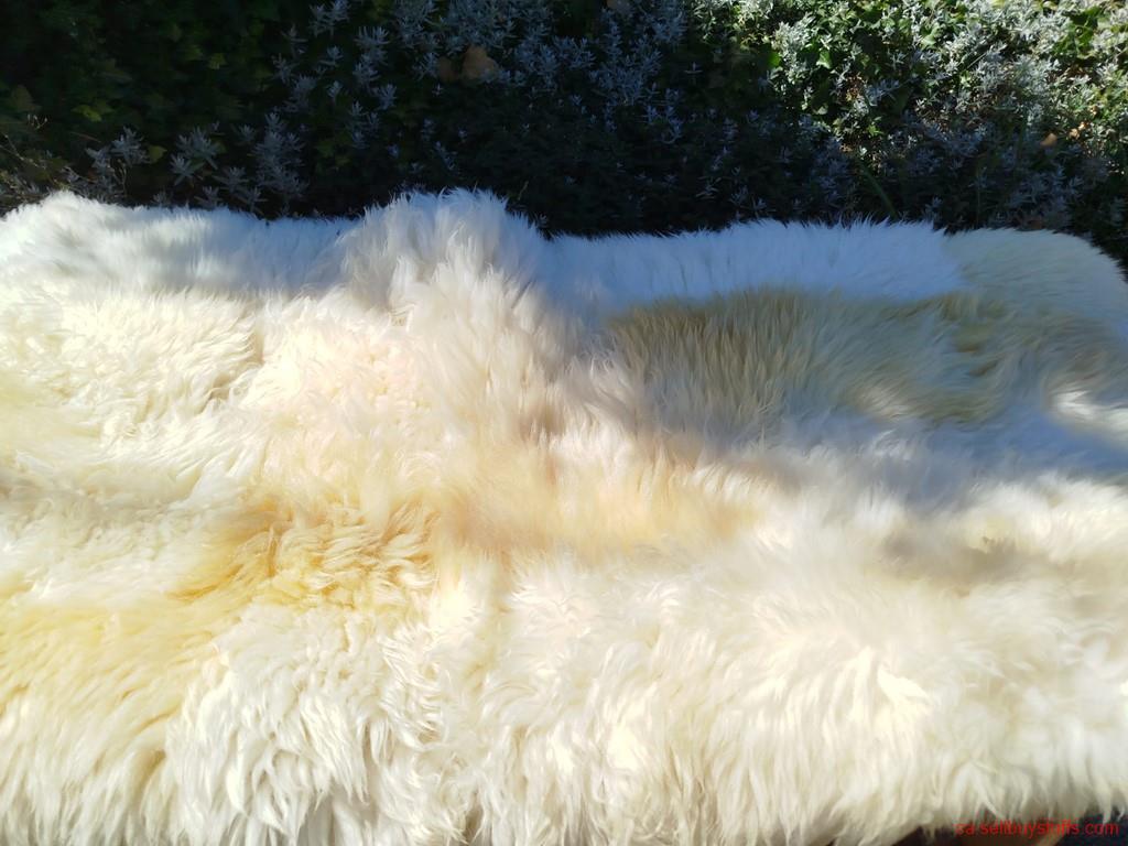 second hand/new: Premium Patchwork Sheepskin rugs/decoration