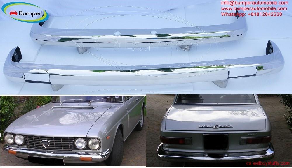 second hand/new: Lancia Flavia 2000 Coupé (1969-1971) bumpers by stainless steel