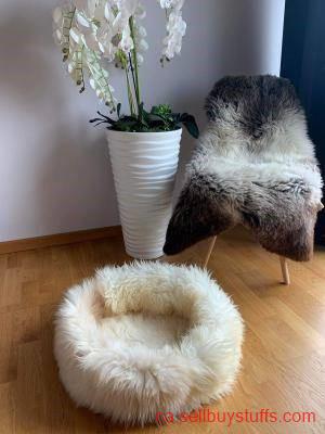 second hand/new: Natural Sheepskin Cat beds 50cm, 70cm, Premium