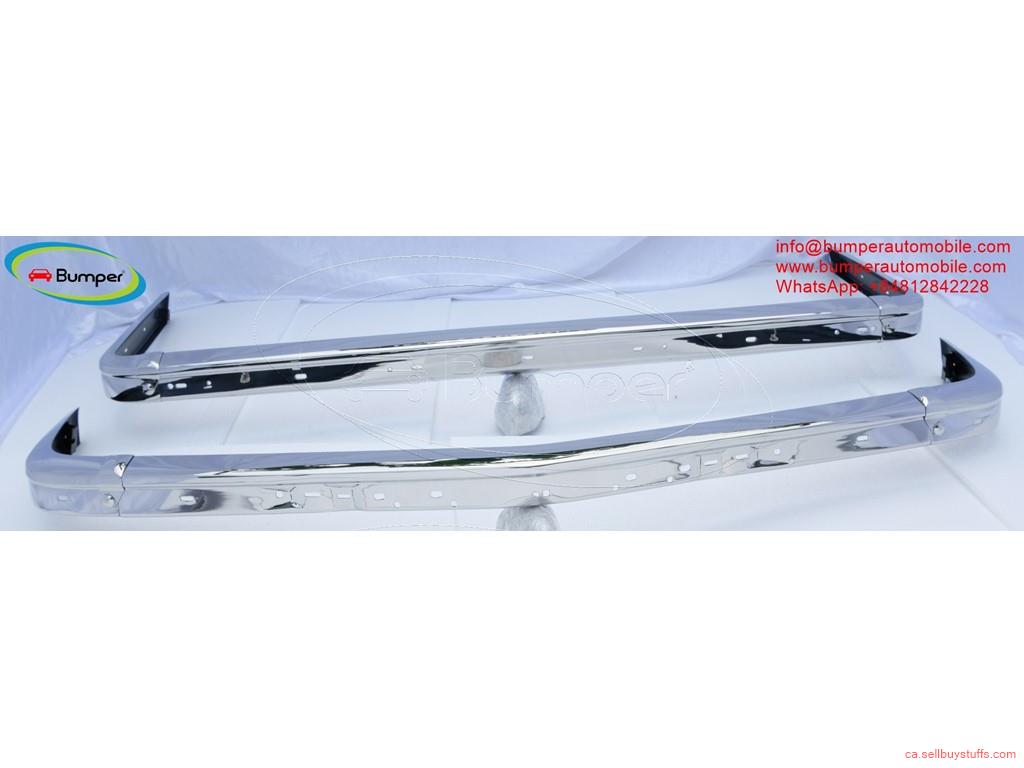 second hand/new: BMW E28 bumper (1981 - 1988) by stainless steel (BMW E28 Stoßfänger)