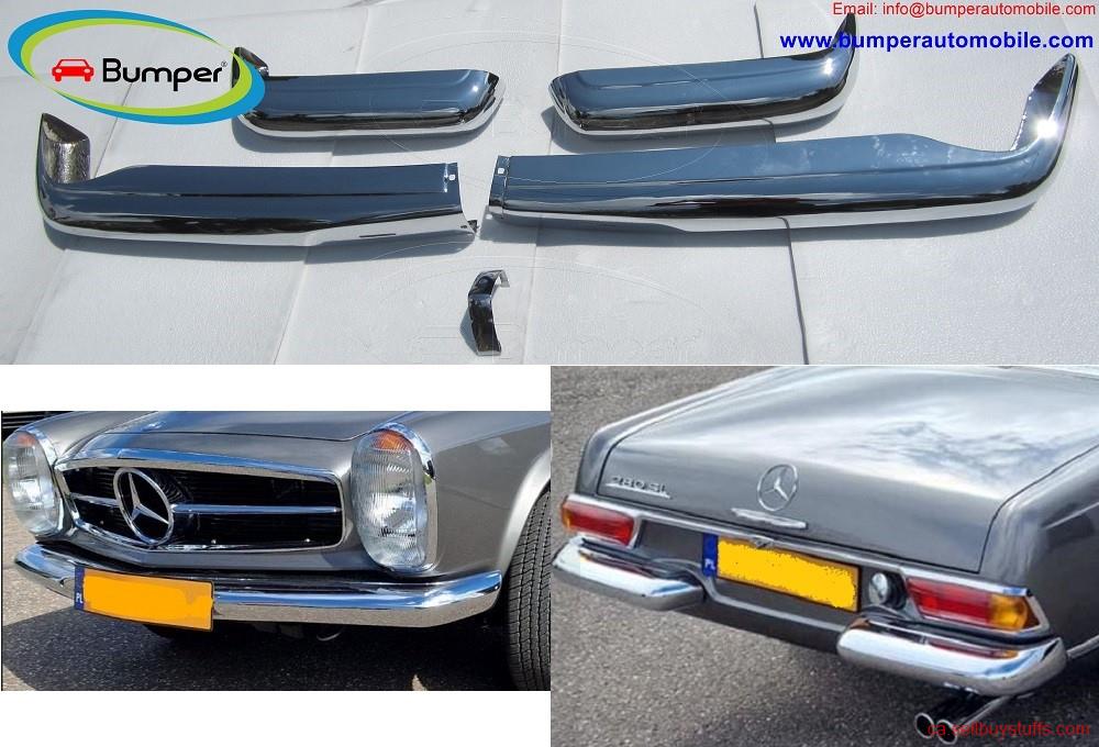 second hand/new: Mercedes Pagode W113 models 230SL 250SL 280SL (1963 -1971) bumpers