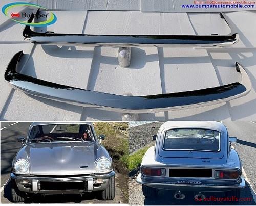 second hand/new: Triumph Spitfire MK4 (1970-1974), Spitfire 1500 (1974-1980), and GT6 MK3 (1970-1973) bumpers.