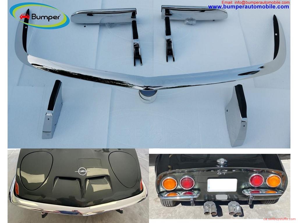 second hand/new: Opel GT bumpers new(1968–1973) 