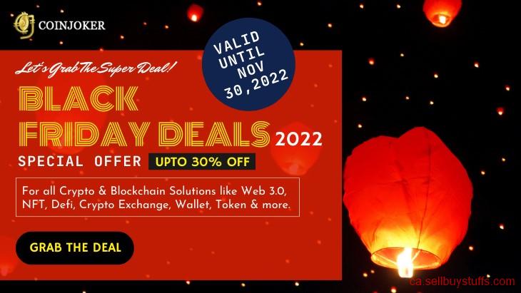 second hand/new: Black Friday Super Deals 2022!! - Get Awe-Inspiring Offers for Crypto & Blockchain solutions from Coinjoker