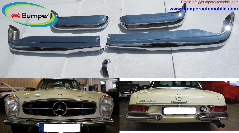 second hand/new: Mercedes Pagode W113 models 230SL 250SL 280SL (1963 -1971) bumpers