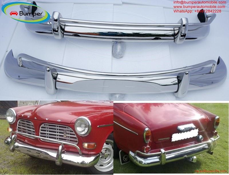 second hand/new: Volvo Amazon Coupe Saloon USA style (1956-1970) bumpers by stainless steel