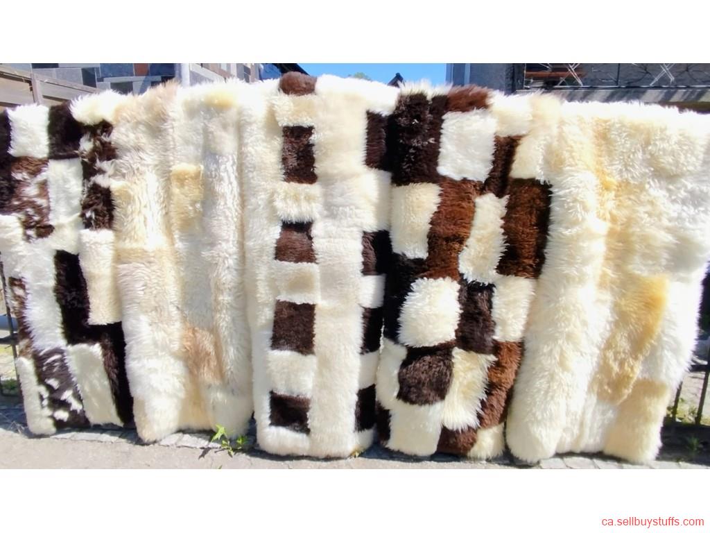 second hand/new: Premium Patchwork Sheepskin rugs/decoration