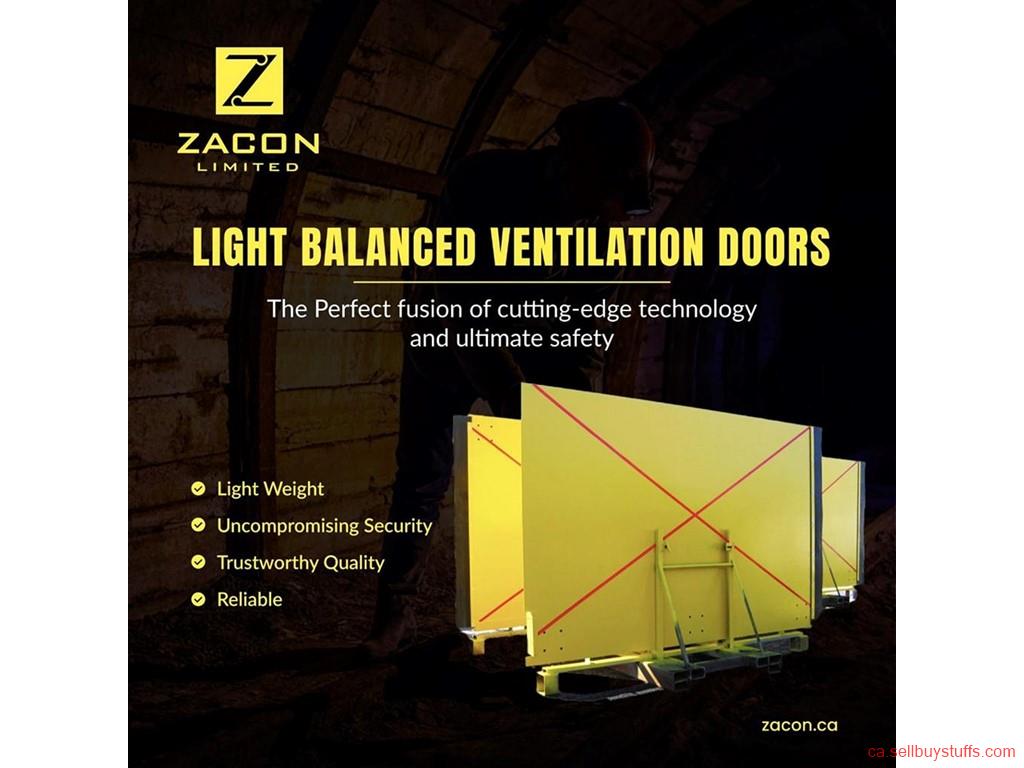 second hand/new: Light Balanced Ventilation Doors - Zacon
