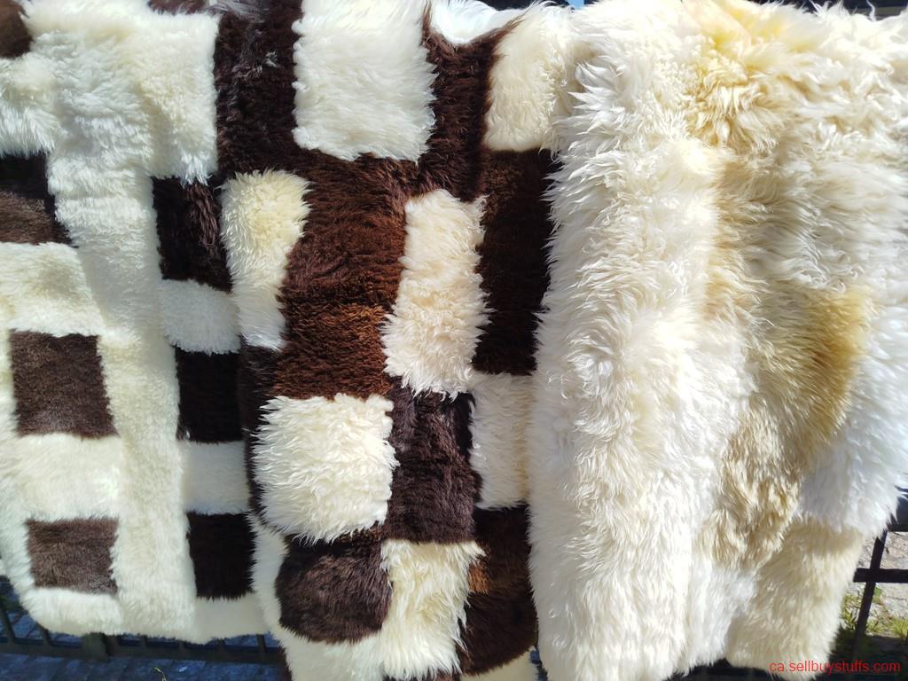 second hand/new: Premium Patchwork Sheepskin rugs/decoration