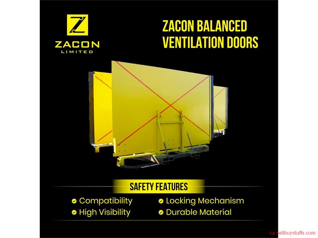 second hand/new: Balanced Ventilation Doors by Zacon: A Safe and Efficient Solution