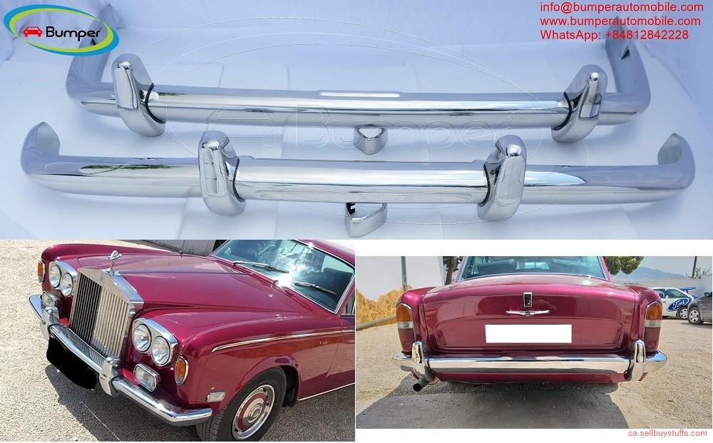second hand/new: Bentley T1 bumpers (1965-1977)and Rolls-Royce Silver shadow