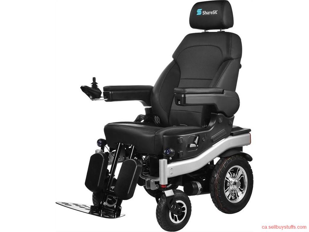 second hand/new: Black Motorized Wheelchair50