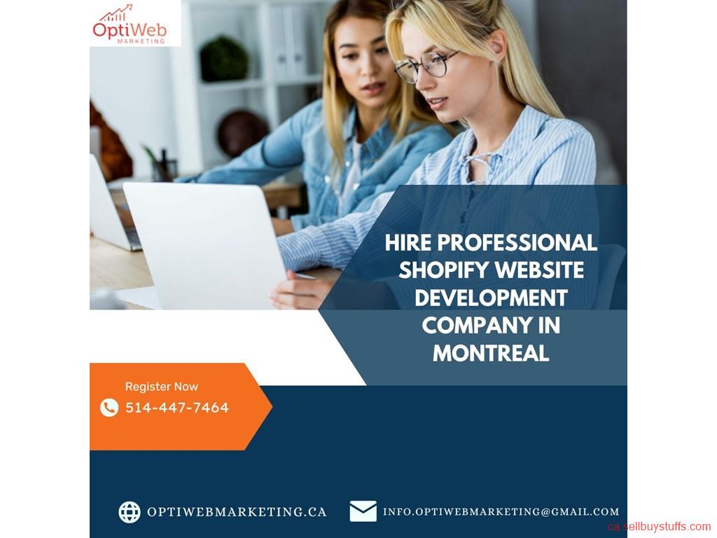 second hand/new: Hire Professional Shopify Website Development Company In Montreal
