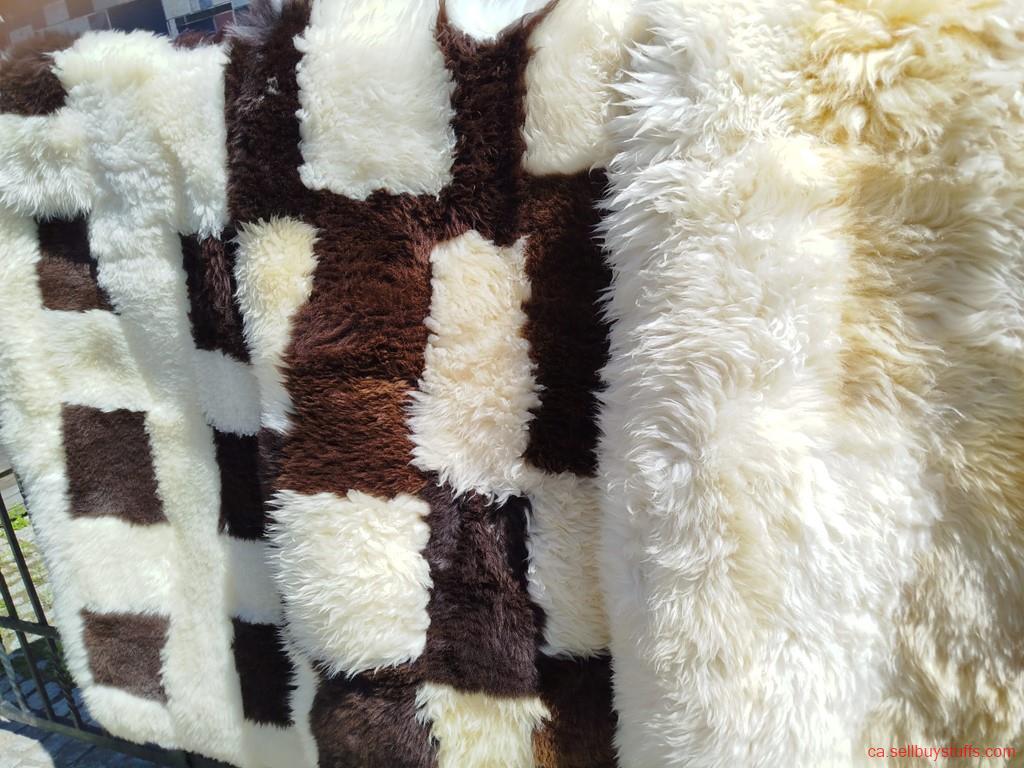 second hand/new: Premium Patchwork Sheepskin rugs/decoration