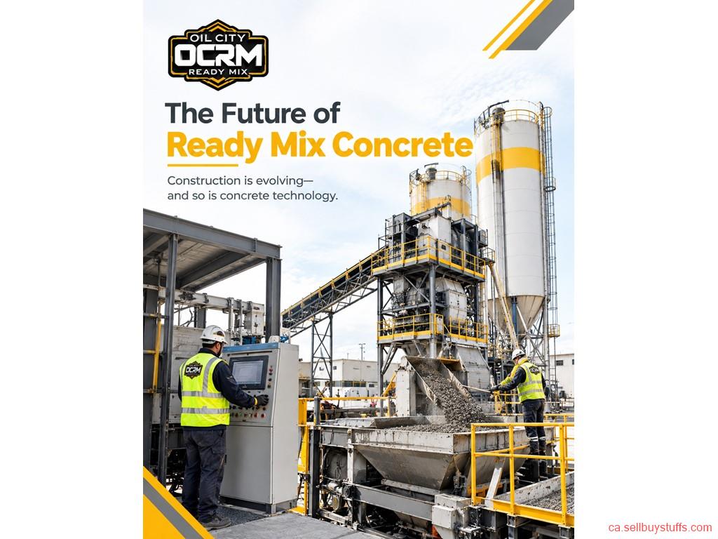 second hand/new: The Future of Ready Mix Concrete: How Technology Is Changing Construction