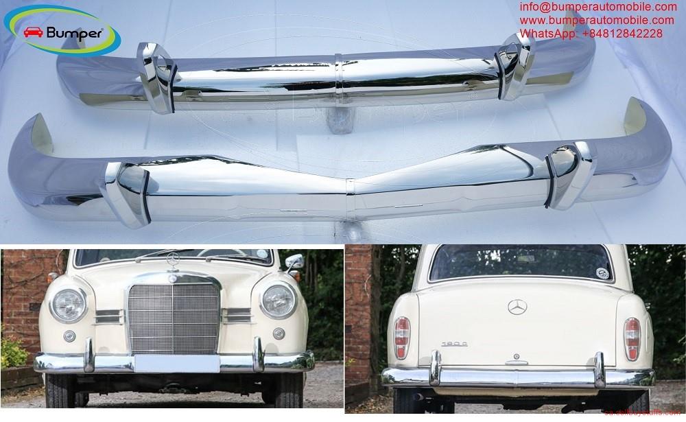 second hand/new: Mercedes Ponton 4 cylinder W120 W121 bumpers 180B, 180C, 180DB, 180DC, 190B, 190DB (1959-1962)