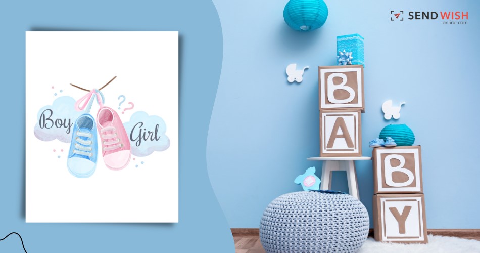 second hand/new: Baby shower card