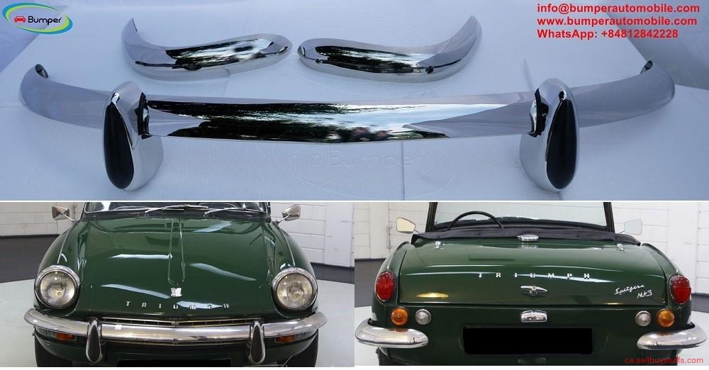 second hand/new: Triumph Spitfire MK3 and GT6 MK2 stainless steel bumpers