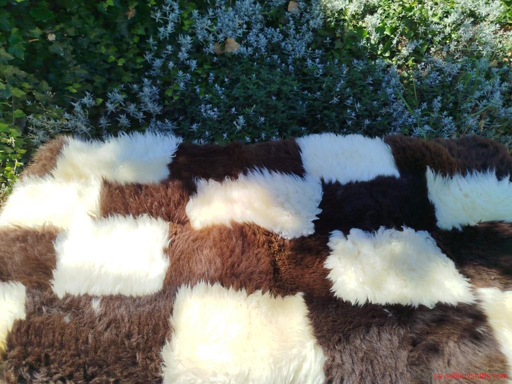 second hand/new: Premium Patchwork Sheepskin rugs/decoration