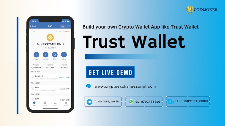 second hand/new: Build your Cryptocurrency Wallet App Like Trust Wallet from Scratch